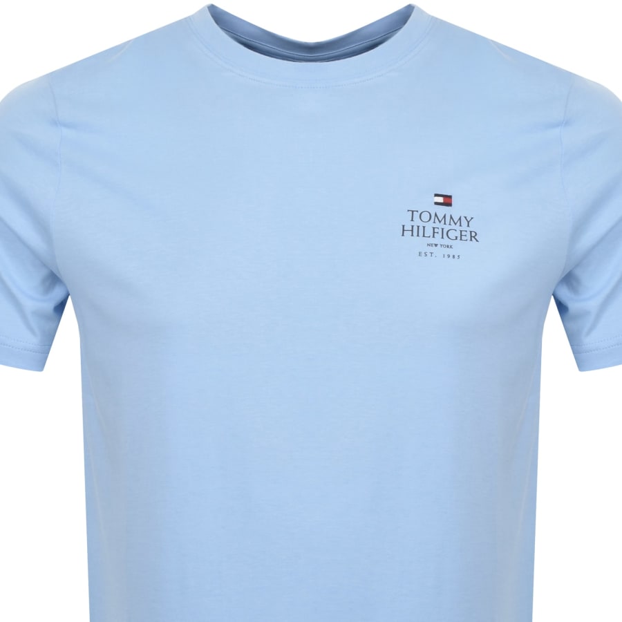 Tommy hilfiger blue t shirt top